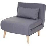 MCW Schlafsessel, Hellgrau, Textil, 75x77x70 cm, Wohnzimmer, Sessel, Schlafsessel