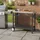 BBQ-Toro Beistelltisch 85 x 50 x 81 cm Stahl schwarz