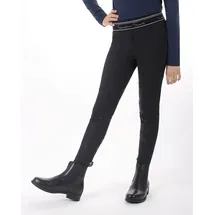 QHP Eden Reitleggings 152 Schwarz