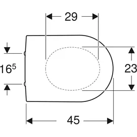 Geberit iCon WC-Sitz Weiß