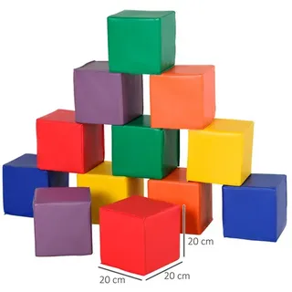 Homcom Bausteinset Kunstleder, EPE