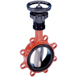 KSB Einklemm-Absperrklappe BOAX-S Getriebe MA12 PN6/10/16 DN125,