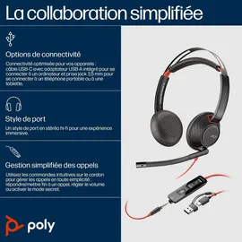 Poly Blackwire 5220 USB-C Stereo-Headset