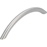 Siro Möbelgriff 903 Edelstahl feingeschliffen Lochabstand 128 mm