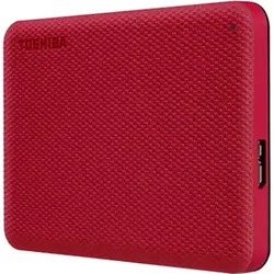 TOSHIBA externe HDD-Festplatte "Canvio Advance 1TB Red 2020", rot, 1 TB, Festplatten