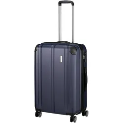 Travelite City 4-Rollen-Trolley 68 cm - marine