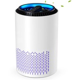 CONOPU Luftreiniger Allergiker, Air Purifier mit hocheffizientem Filter, Luftfilter mit Zeitschaltuhr, Raumluftreiniger mit Aromatherapie, für Staub Geruch