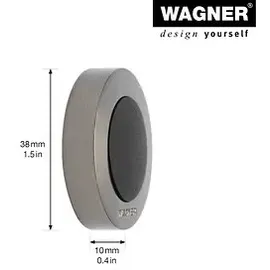 wagner® design yourself Türstopper Schwarz 4 x 1 cm
