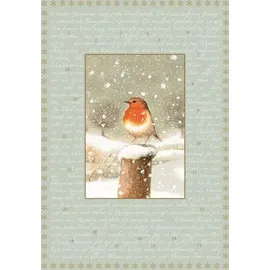 Coppenrath Verlag A4-Wand-Adventskalender Marjoleins Rotkehlchen
