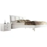 JVmoebel Schlafzimmer-Set Schlafzimmer Set Möbel Schlafzimmermöbel Wohnraumdesign, Made in Europa weiß