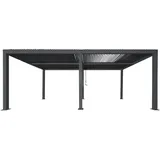 MCW Pergola L46 Anthrazit 11cm-Alu-Gestell 3x6m