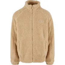 Karl Kani Metal Signature Teddy Jacket", - Beige - S