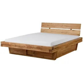 MASSIVMOEBEL24.DE BALKENMÖBEL 200 x 200 cm Beige