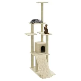 vidaXL Kratzbaum 155 cm creme