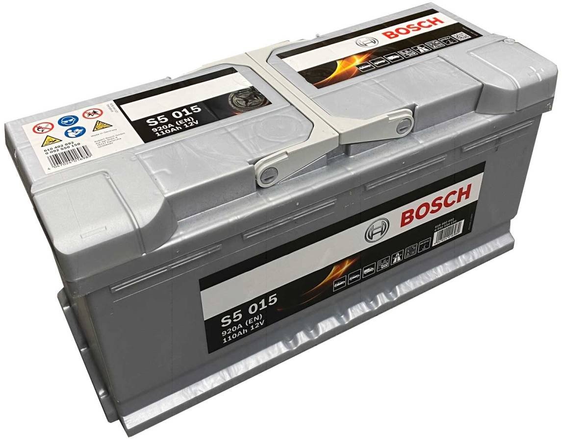 Bosch S5 015 Autobatterie 12V 110Ah 920A