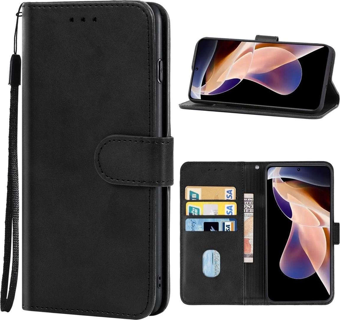 König Design Hülle Handy Schutz für Sony OnePLus Xioami Case Cover Bumper Wallet Etuis 360 (Xiaomi Redmi Note 11 Pro+ 5G, Xiaomi Redmi Note 11 Pro), Smartphone Hülle, Schwarz