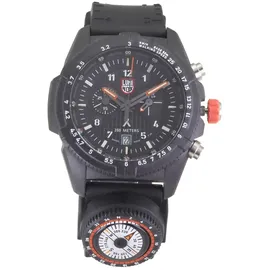 Luminox Schweizer Uhr Herrenuhr XB.3781.KM Bear Grylls Survival Chronograph m. Kompass, Luminox Light Technology: Dauerhaftes Leuchten für bis zu 25 Jahre