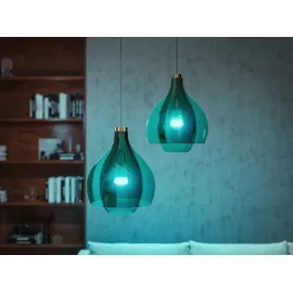 Philips Hue White & Col. Amb. E27 2er inkl. Dimmer Switch 75W Starter Set warmweiß