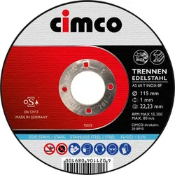 Cimco Werkzeuge Korund-Trennscheibe 208912