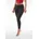 WR UP FREDDY Push Up Hose für Damen 7/8 SUPERSKINNY Kunstleder schwarz