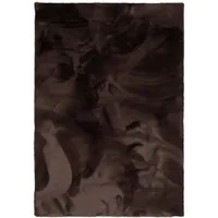 Pergamon Luxus Super Soft Fellteppich Plush Schoko 180x250cm