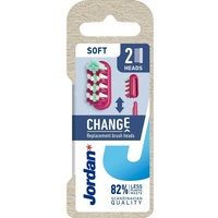 Orkla Jordan Change Soft Ersatzzahnbürstenköpfe 1p.-2pcs - Mix Farben