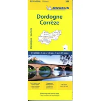Michelin Correze / Dordogne (Perigord): Local 329