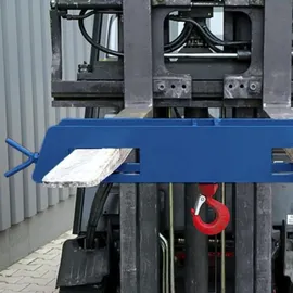 Stier Lasthaken Stahl 2500 kg enzianblau