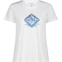 CMP Woman T-shirt bianco-acqua (22XN) 38