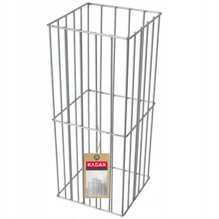 Kadax Gartenpergolastange, Silber, Metall, 25x60 cm, Gartenzubehör, Gartendeko