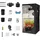 Vevor Growzelt-Set mit Vollspektrum-LED-Zuchtlicht 100 x 100 x 200 cm Schwarz