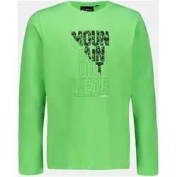 CMP BOY T-shirt verde fluo (E102) 98