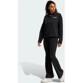 adidas Seasonal Essentials French Terry Ausgestellte Hose Schwarz XS