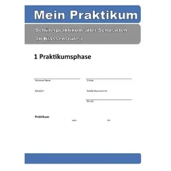 Mein Praktikum - 1 Praktikumsphase