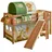 90 x 200 cm Buche massiv natur safari