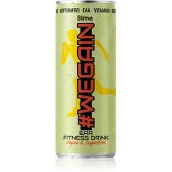 WEGAIN EAA Fitness Drink Fertiggetränk mit Aminosäuren vegan Geschmack Pear 330 ml