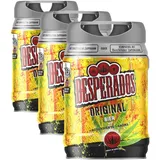 DesperadosTequila Fass Draught Keg 5l Einweg, 3er Pack