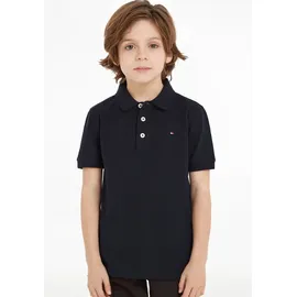 Tommy Hilfiger Jungen Poloshirt Kurzarm aus Bio-Baumwolle, Blau (Sky Captain), 5 Jahre