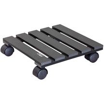 wagner® design yourself Wagner Pflanzenroller WPC GH 0500 Kunststoff anthrazit quadratisch 29,0 x 8,3 cm