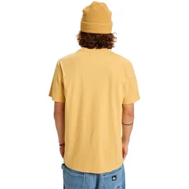 QUIKSILVER T-Shirt mit kurzen Ärmeln, EV Com Logo, SS, Gelb, S