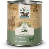 Wildes Land Classic Adult Lamm mit Reis, Zucchini, Wildkräutern und Distelöl 24 x 800 g
