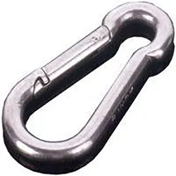 FORMAT Feuerwehr Karabinerhaken galZn 160x13mm (10) (Inh. 10 Stück)