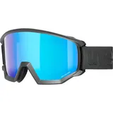 Uvex athletic CV black Matt - Mirror Blue Colorvision Green/CAT2