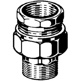 Viega Rohrverschraubung 3331 1/2" x Rp 1/2", Rotguss
