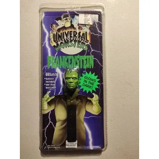 Universal Studios Monsters Frankenstein Armbanduhr 1995 NEU, Leuchtet (71124)