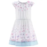 happy girls by eisend happy girls Kleid Light Blue White Butterfly 134 | 116