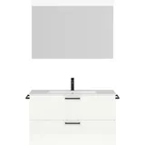 Nobilia Tolvina 2-tlg. Hochglanz Weiß