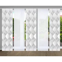 home in green Schiebevorhang ¦ grau ¦ Synthetik ¦ Maße (cm): B: 60 H: 245