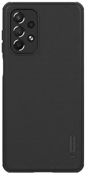 Super Frosted Shield Pro Durable Case Cover for Samsung Galaxy A73 black