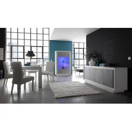 INOSIGN Esstisch "SKY", weiß (weiß lack matt, weiß lack matt, weiß lack matt), B:180cm H:79cm T:90cm, Tische, Esstisch, Breite 180 cm